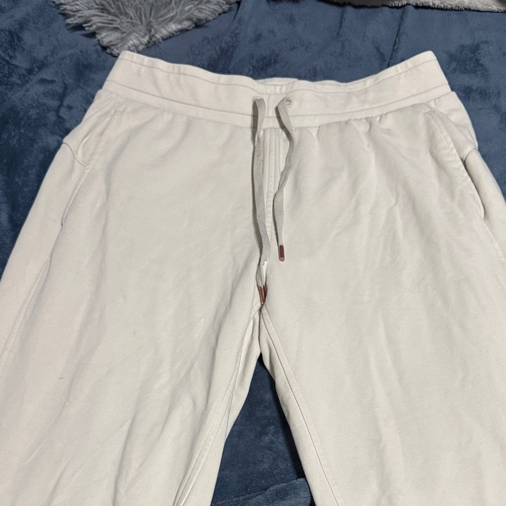 Women’s White Jogger Pants